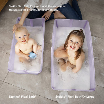 Stokke Flexi Bath X Large | Spacious Foldable Baby & Toddler Bath Tub - My Little Thieves