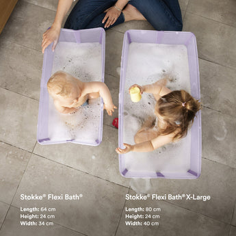 Stokke Flexi Bath X Large | Spacious Foldable Baby & Toddler Bath Tub - My Little Thieves