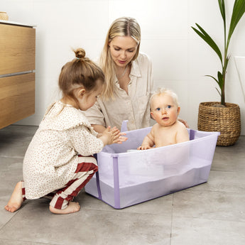 Stokke Flexi Bath X Large | Spacious Foldable Baby & Toddler Bath Tub - My Little Thieves