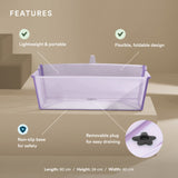 Stokke Flexi Bath X Large | Spacious Foldable Baby & Toddler Bath Tub - My Little Thieves