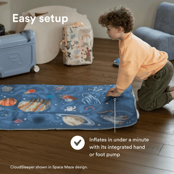 Stokke Jetkids Cloud Sleeper Inflatable Travel Bed | Kids - My Little Thieves
