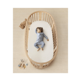 Stokke Sleepi Bed Natural & Mattress & Sheet White Bundle | Complete Crib Set - My Little Thieves