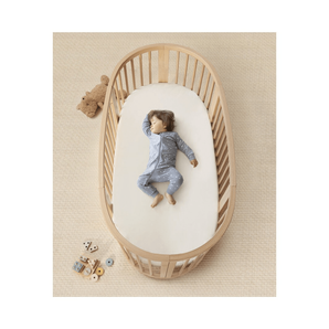 Stokke Sleepi Bed Natural & Mattress & Sheet White Bundle | Complete Crib Set - My Little Thieves