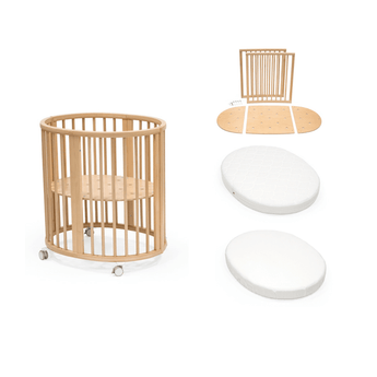 Stokke Sleepi Mini + Extension + Mattress + Sheet Bundle - My Little Thieves