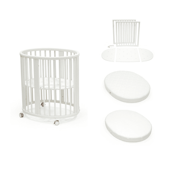 Stokke Sleepi Mini + Extension + Mattress + Sheet Bundle - My Little Thieves