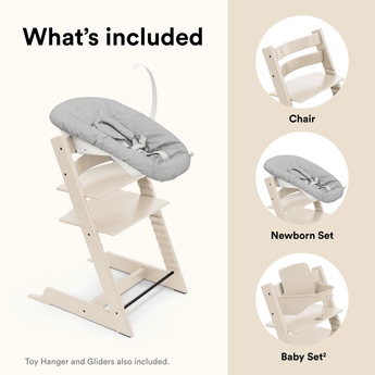Stokke Tripp Trapp Chair + Baby & Newborn Set | Complete Bundle - My Little Thieves