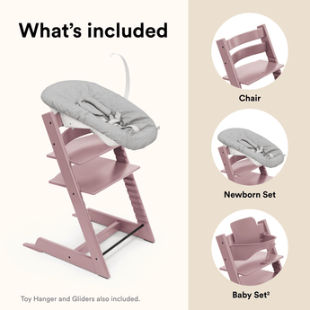 Stokke Tripp Trapp Chair + Baby & Newborn Set | Complete Bundle - My Little Thieves