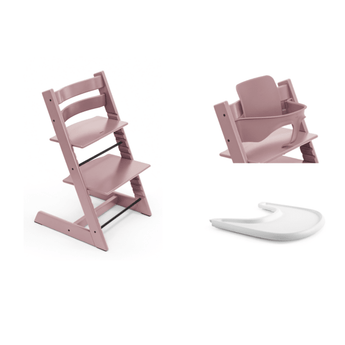 Stokke Tripp Trapp High Chair + Baby Set + Tray Bundle - My Little Thieves