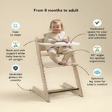 Stokke Tripp Trapp High Chair + Baby Set + Tray Bundle - My Little Thieves