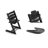 Stokke Tripp Trapp High Chair + Baby Set + Tray Bundle - My Little Thieves
