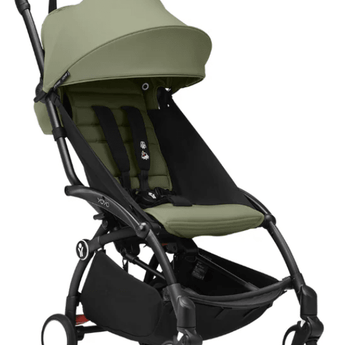 Stokke Yoyo 6+ Color Pack Black Frame + Leg Rest Bundle - My Little Thieves