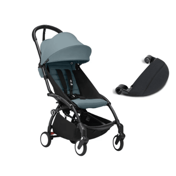 Stokke Yoyo 6+ Color Pack Black Frame + Leg Rest Bundle - My Little Thieves