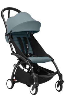 Stokke Yoyo 6+ Color Pack Black Frame + Leg Rest Bundle - My Little Thieves