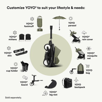 Stokke Yoyo 6+ Color Pack Only | Forward Facing Stroller Seat Upgrade - My Little Thieves