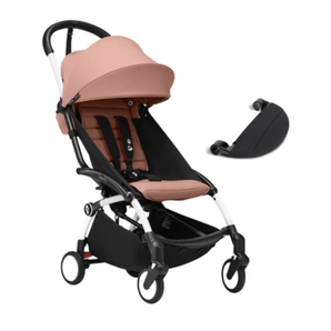 Stokke Yoyo White Frame + 6+ Color Pack + Leg Rest Bundle - My Little Thieves