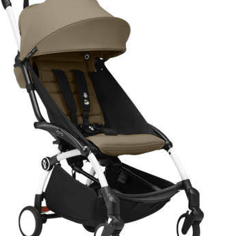 Stokke Yoyo White Frame + 6+ Color Pack + Leg Rest Bundle - My Little Thieves
