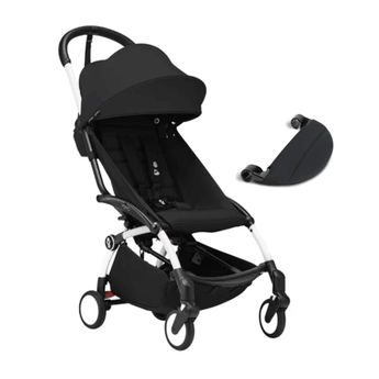 Stokke Yoyo White Frame + 6+ Color Pack + Leg Rest Bundle - My Little Thieves
