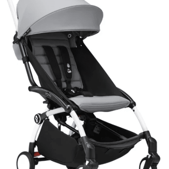 Stokke Yoyo White Frame + 6+ Color Pack + Leg Rest Bundle - My Little Thieves
