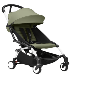 Stokke Yoyo White Frame + 6+ Color Pack + Leg Rest Bundle - My Little Thieves