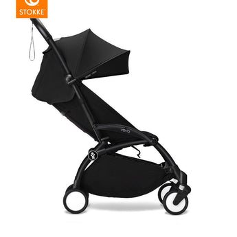 Stokke Yoyo3 Black Frame & 6+ Compact Travel Stroller Bundle | Award Winning - My Little Thieves