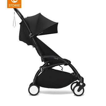Stokke Yoyo3 Black Frame & 6+ Compact Travel Stroller Bundle | Award Winning - My Little Thieves