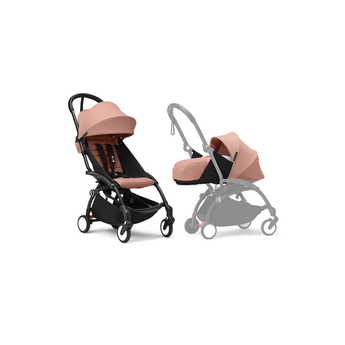 Stokke Yoyo3 Black Frame With Newborn Shell & 6+ Pack Bundle Stroller - My Little Thieves