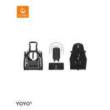 Stokke Yoyo3 Stroller Frame | Compact Travel Friendly Buggy Chassis - My Little Thieves