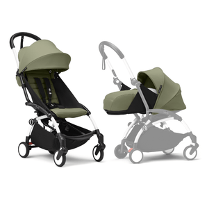 Stokke Yoyo3 White Frame With 0+ & 6+ Stroller Bundle | Perfect Gift - My Little Thieves