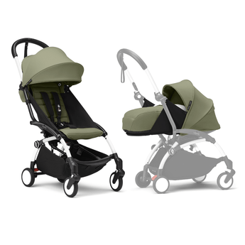 Stokke Yoyo3 White Frame With 0+ & 6+ Stroller Bundle | Perfect Gift - My Little Thieves