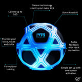 Strikesphere Counter Football | Smart Glow Interactive Soccer Trainer 6+ - My Little Thieves