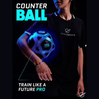 Strikesphere Counter Football | Smart Glow Interactive Soccer Trainer 6+ - My Little Thieves