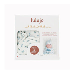 Cozy Bamboo Swaddle Blanket and Hat Set – Baby Essentials