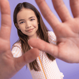 Swim Essentials Apricot Orange Girls Long Sleeve Swimsuit | Kids Swim - My Little Thieves