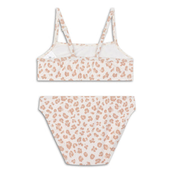 Swim Essentials Beige Leopard Bikini For Girls | Kids Swimwear - My Little Thieves