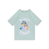 Swim Essentials Bluey Uv Rashguard For Kids | Sun Safe Character Swim Top - My Little Thieves