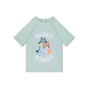 Swim Essentials Bluey Uv Rashguard For Kids | Sun Safe Character Swim Top - My Little Thieves