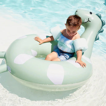Swim Essentials Dino Green Swim Ring 95cm | Kids Pool Float - My Little Thieves
