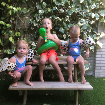 Swim Essentials Dinosaur Split Ring 56cm | Kids Easy Access Pool Float - My Little Thieves