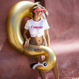 Swim Essentials Flamingo Swim Ring 95cm | Fun Pool Float For Summer - My Little Thieves