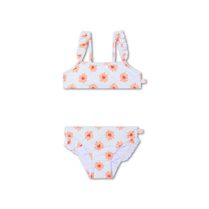Swim Essentials Flower Hearts Print Bikini For Girls | Kids Swimwear - My Little Thieves