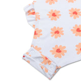 Swim Essentials Flower Hearts Print Swimsuit For Girls | Kids Swimwear - My Little Thieves