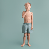 Swim Essentials Green Leopard Swim Shorts For Boys | Kids Swimwear - My Little Thieves