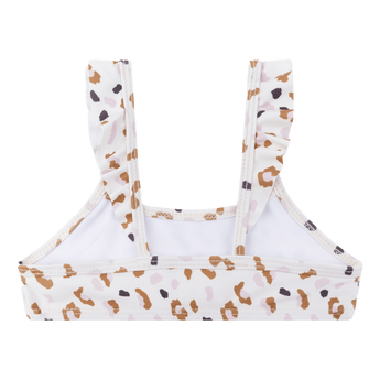 Swim Essentials Khaki Leopard Print Bikini For Girls | Kids Swimwear - My Little Thieves
