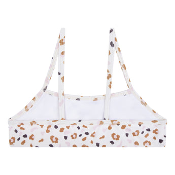 Swim Essentials Khaki Leopard Print Bikini For Girls | Kids Swimwear - My Little Thieves
