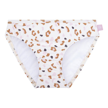 Swim Essentials Khaki Leopard Print Bikini For Girls | Kids Swimwear - My Little Thieves