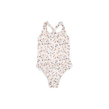 Swim Essentials Khaki Leopard Print Swimsuit For Girls | Kids Swimwear - My Little Thieves