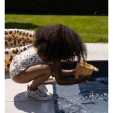 Swim Essentials Khaki Leopard Print Swimsuit For Girls | Kids Swimwear - My Little Thieves