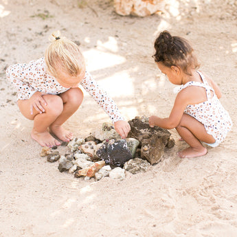 Swim Essentials Khaki Leopard Print Swimsuit For Girls | Kids Swimwear - My Little Thieves