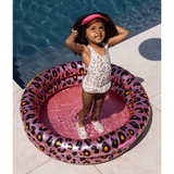 Swim Essentials Khaki Leopard Print Swimsuit For Girls | Kids Swimwear - My Little Thieves