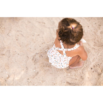 Swim Essentials Khaki Leopard Print Swimsuit For Girls | Kids Swimwear - My Little Thieves